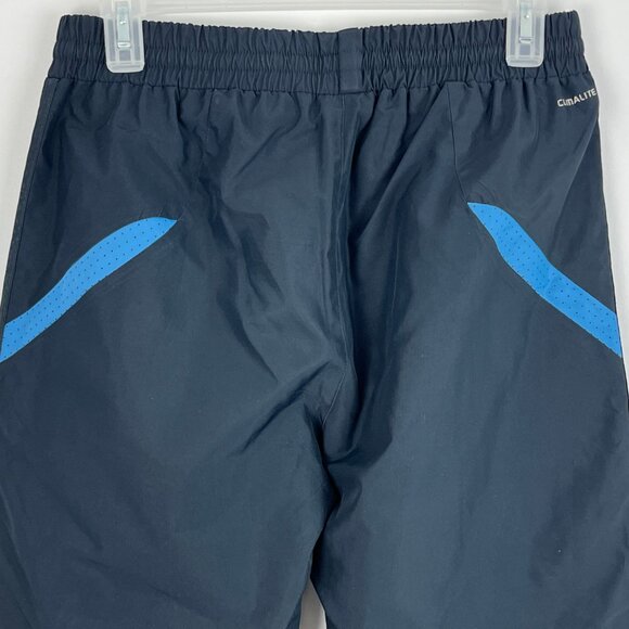 Adidas Activewear Track Pants Size L Black Elastic Waist 30in Lined Pockets - Picture 7 of 9